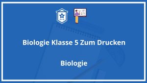 Arbeitsblätter Biologie Klasse 5 Zum Drucken PDF