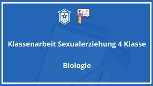 Klassenarbeit Sexualerziehung 4. Klasse PDF