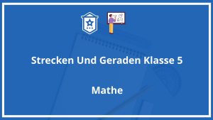 Strecken Und Geraden Klasse 5 Arbeitsblätter PDF